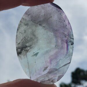 Fluorite Palm Stone (F309)
